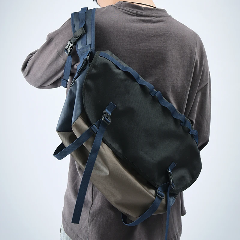 bag Messenger Streetwear Male Waterproof Nylon Crossbody Bag Fashion