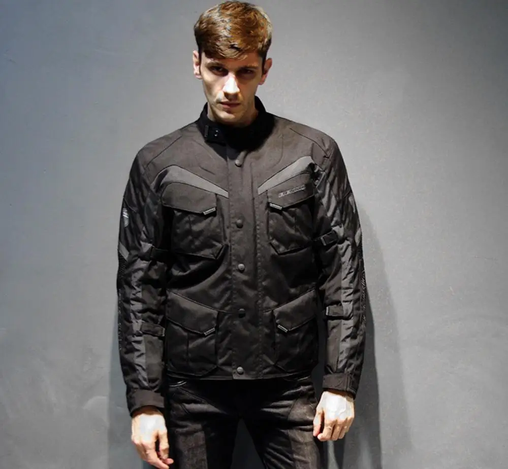 Men's Motorcycle Adventure Touring Hunting Jacket Winter Windproof Waterproof Moto Clothing | Автомобили и мотоциклы
