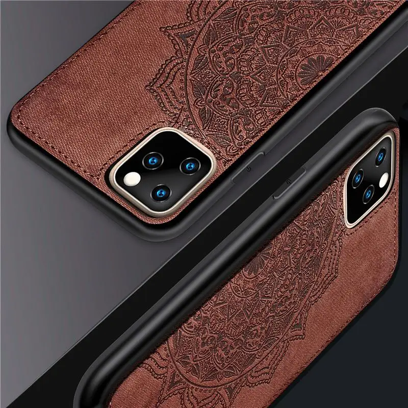 Роскошный кожаный чехол для iPhone 11 Pro max мягкий силиконовый Магнитный с держателем