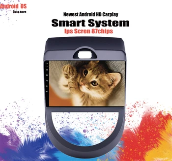 

9" octa core 2.5D IPS screen Android 10.0 Car GPS radio Navigation for Kia Soul 2008 2009 2010 2011 head Unit Tape Recorder