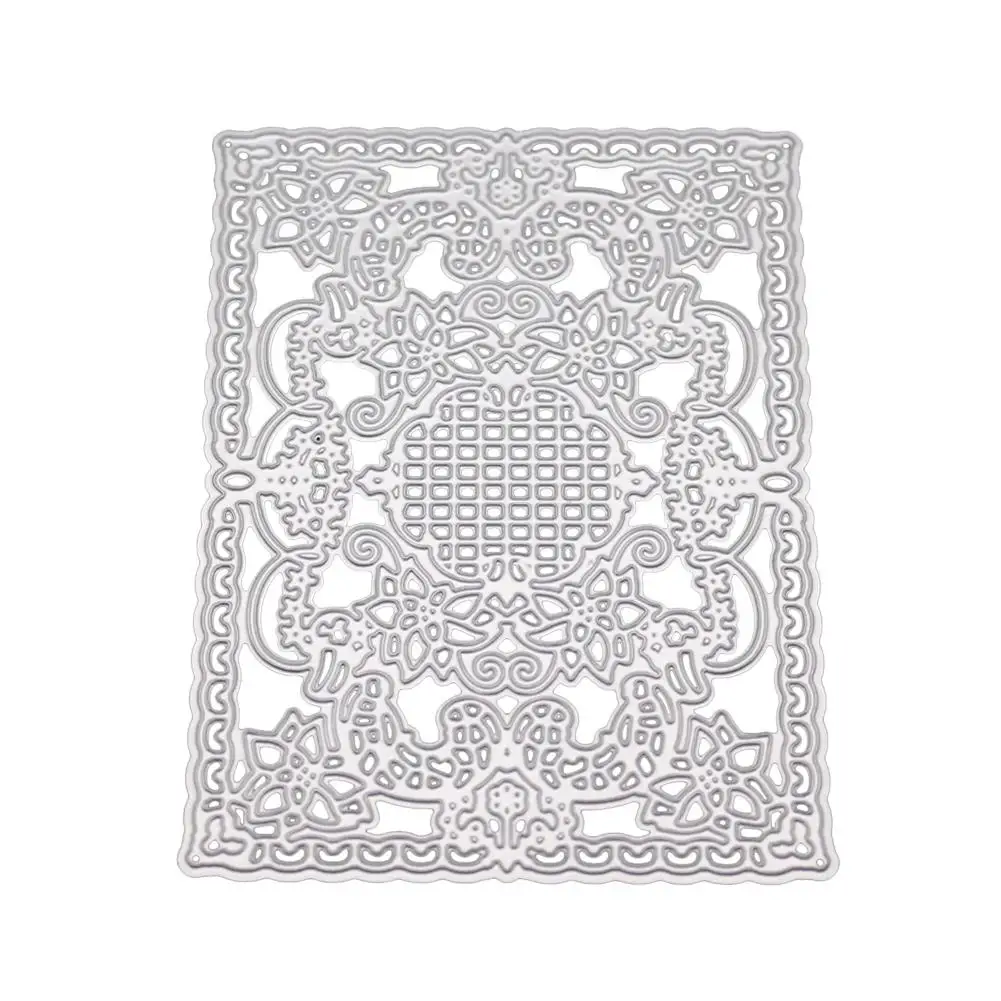  MeterMall DIY Scrapbooking Carbon Steel Cutting Dies Irregular/Background/Envelope Lace/Invitation  - 4000115449682