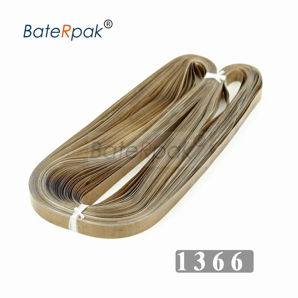 1366*15*0.2mm BateRpak Band sealer belt,P.T.F.E Resin products,seamless ring tape FRD band sealer parts 50pc/bag 3d printer parts magnetic print bed tape 150 200 220 235 310mm build surface flex plate for creality ender 3 5 3d printer part