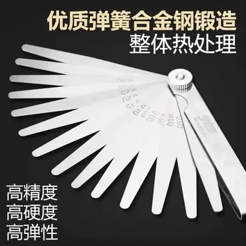 

Stainless Steel Feeler 100 150 89*17 PCs 0.02-1.0mm Feeler sai gui Spacer Shim Th10t