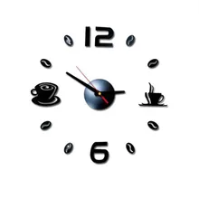 DIY ограничено по времени кофе настоящие кварцевые настенные часы современный дизайн большие horloge цифровые часы настенные часы для гостиной спальни