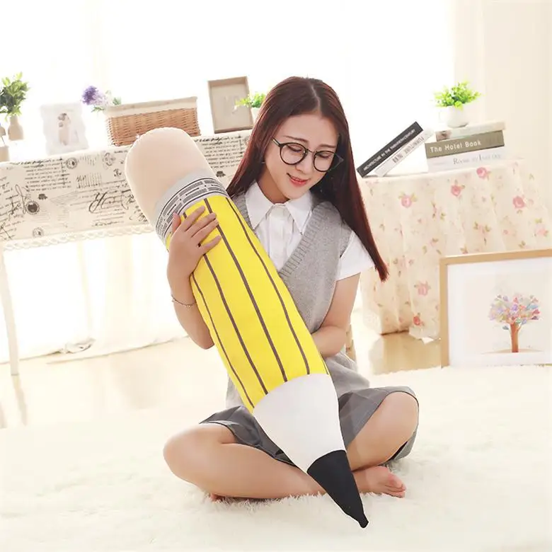 

Cute Colored Pencil Doll Large Size Pillow Children Pencil Birthday Gift the Academic Test for the Junior High School Students N