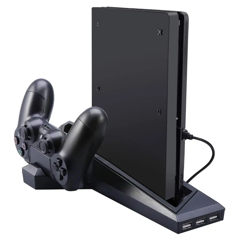 FansHot продажа вертикальная подставка охлаждающий вентилятор для playstation 4 консоль