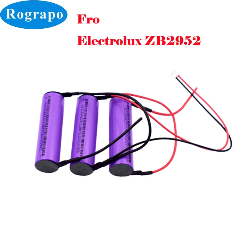 3400mAh-Batterie pour aspirateur robot Carrier ZB3233B 3400 avec prise