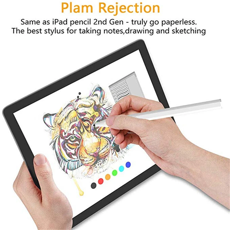 Uogic Dedicated Stylus Pen For Apple iPad With Palm Rejection Rechargeable Magnetic Attraction Tablet Smart Touch Pencil