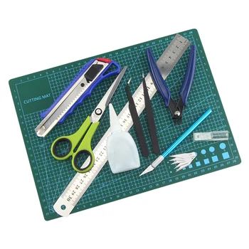 

NFSTRIKE Model Assembling Tools Set Pliers Scissors Tweezers Combination Making Tools Sand Table Accessories Tools Set (One)