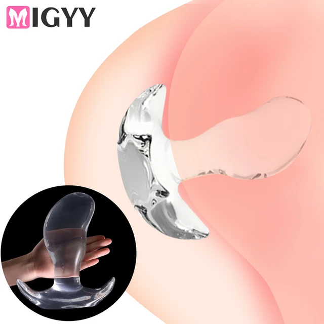 Plug anale trasparente dilatatore anale Plug anale giocattoli sessuali per  donne Unisex uomo ano Expander prodotto per adulti dildo grandi giochi  erotici - AliExpress