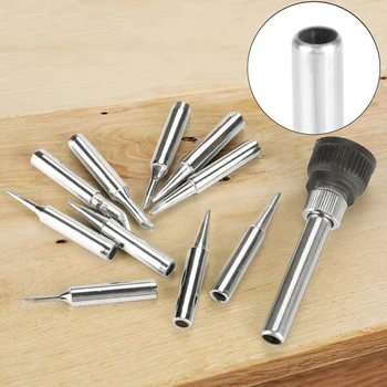 

0.8MM 11pcs 900M-T Series Coppers Soldering Tip Head Metalworking Parts For 936