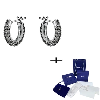 

Exquisite Simple High Quality New Gems Fashion Wild Earrings Elegant Ladies Jewelry Send Gift to Girlfriend Unique Retro