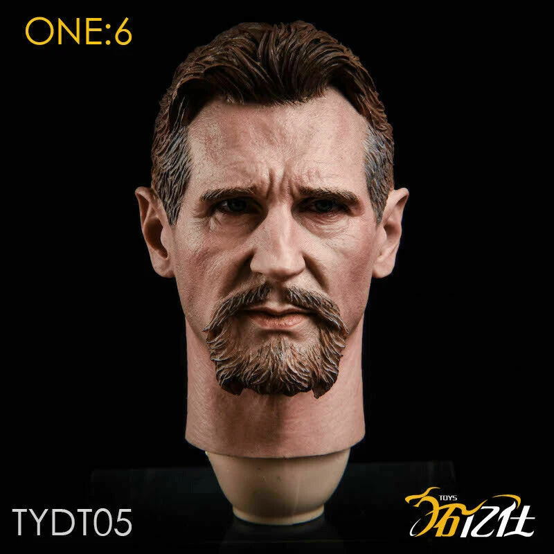 

1/6 масштаб Tuo Yishi DT05 Мастер ниндзя Limnison Мужская голова скульптура для коллекции