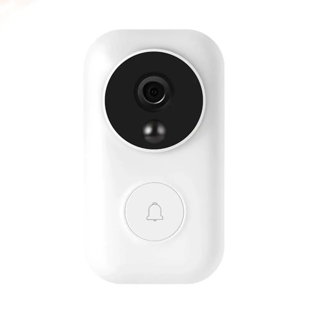 only doorbell Xiaomi Zero AI распознавание лица 720P ИК ночного видения Видео набор дверных звонков Обнаружение движения SMS Push домофон Облачное хранение - Цвет: only doorbell
