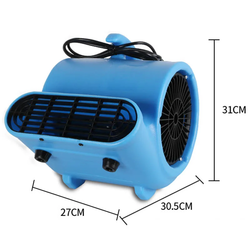 Blow dryer blower commercial floor dryer toilet floor dehumidification  carpet dry blow ground fan - AliExpress