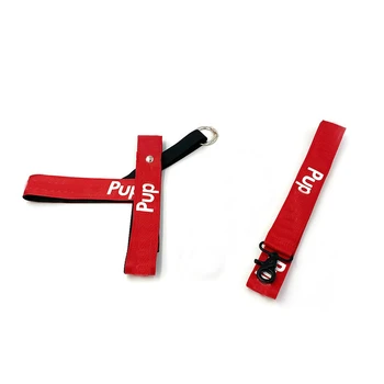 

Cute Designer Dog Harness Leash Set Letter Print Pet Leads Straps for Small Medium Dogs Cat Puppy Pug Harnesses Leashes Set