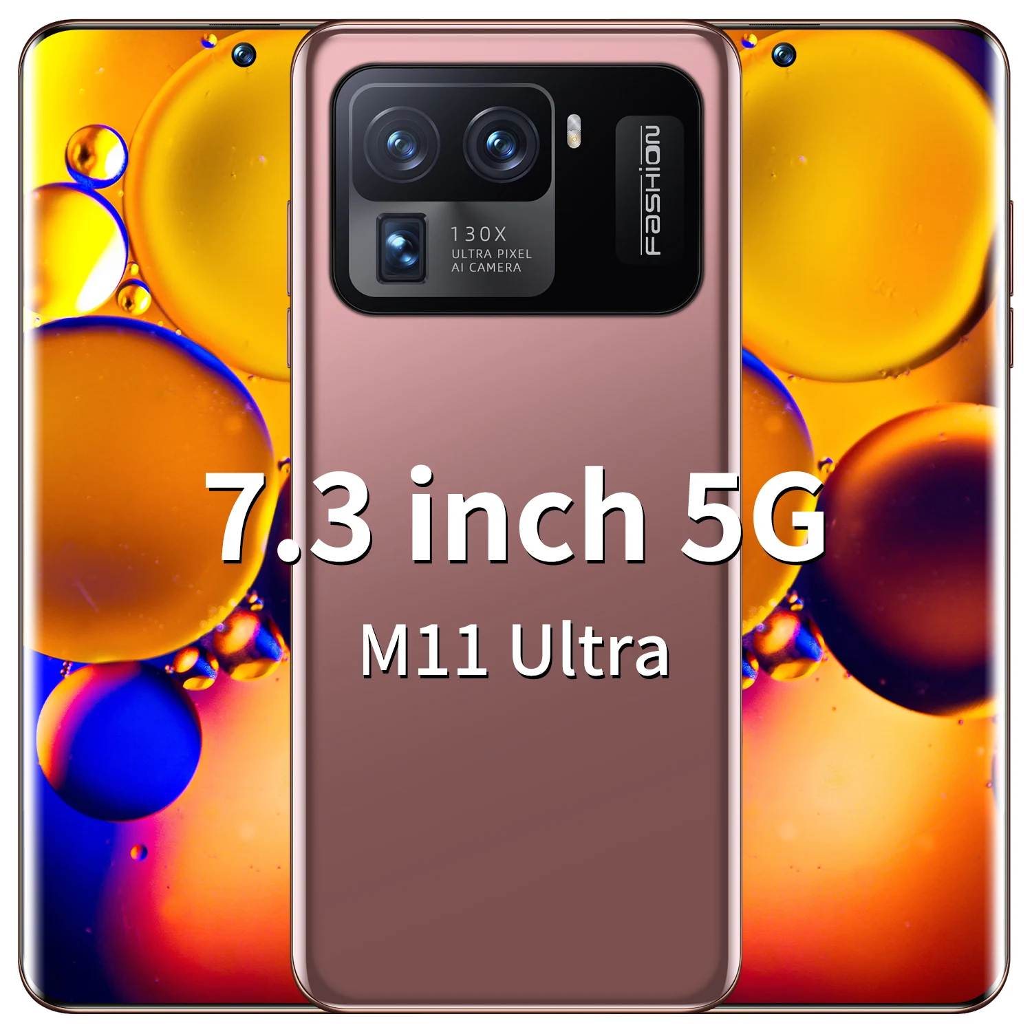 Smartphones Global Version Xiomi M11 Ultra 7.3inch 16GB+1024GB Dual SIM 64MP Dace Core 6800mAh Fingerprint Recognition Phones