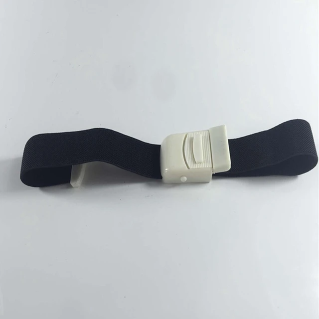 Adjustable Portable Ribbon Outdoor First Aid Kawaii and Cute ABS Snap Tourniquet Quick Release   Paramedic Emergency Buckle Band BK
