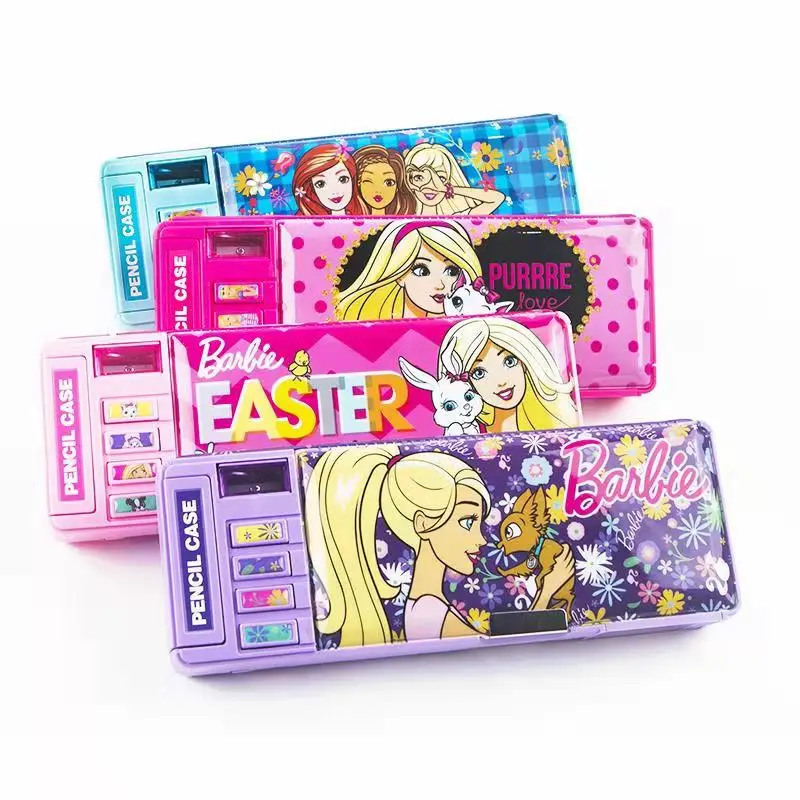 

Creative Multi-function Pencil Case for Girls Multi-layer Cute kawaii School Pencil Case Student Stationery Pencil Box Bag