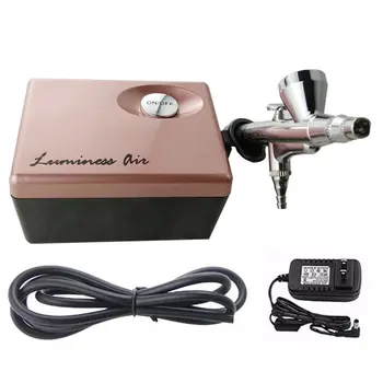 

Mini Size Portable Beautiful Airbrush Set Small Spray Pump Pen Set Air Compressor Kit for Art Painting Spray