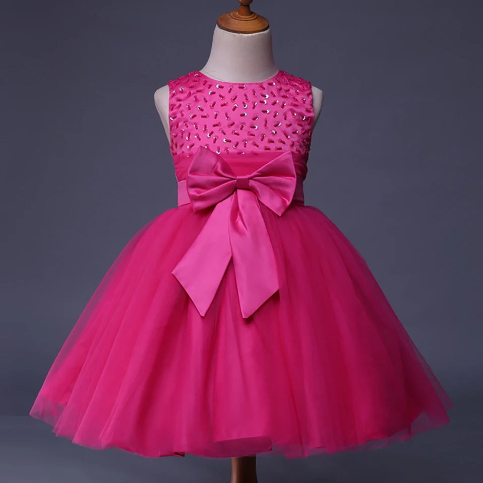 Cutestyles 2021 Affordable Tulle Pink Flower Girl Dresses Near Sleeveless Frock | Детская одежда и обувь