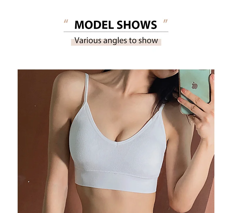 Women Bra Panties Set Seamless Push Up Sports Bra Set Thong Lingerie Set Fitness Crop Top Sportswear Underwear Female Tanks Tops bra sets