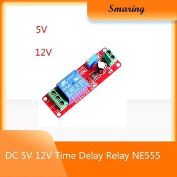 

DC 12V Delay Relay Shield Module NE555 Timer Switch Adjustable Module 0 To 10 Second 0~10S Car Oscillator Power Robot Kit