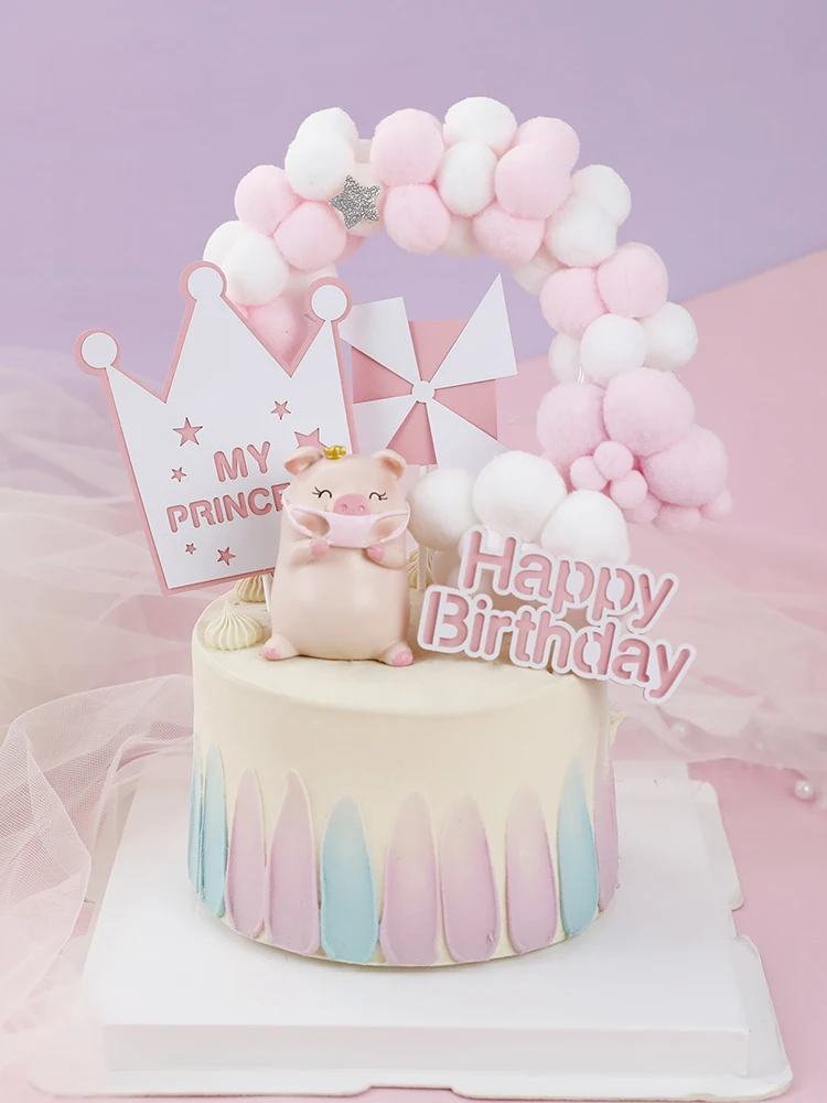 1 pièce design cochon créatif mignon ballon pour fête d