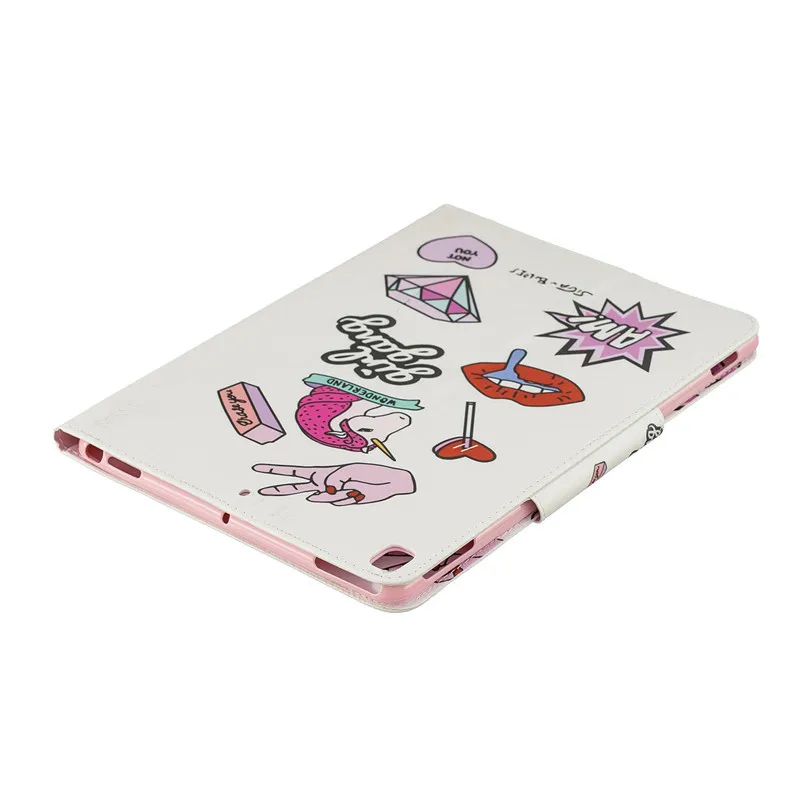 Чехол wekays для iPad 10," в виде единорога из мультфильма, кожаный чехол для iPad 10,2 7th поколения A2200 A2198 A2232 крышка чехол s