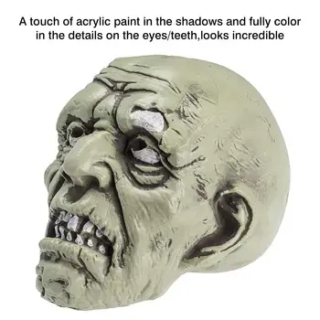 

Halloween Horror Prop Zombie Ornament Decoration Ghost Scary Mask Cosplay Props Scary Party Supplies