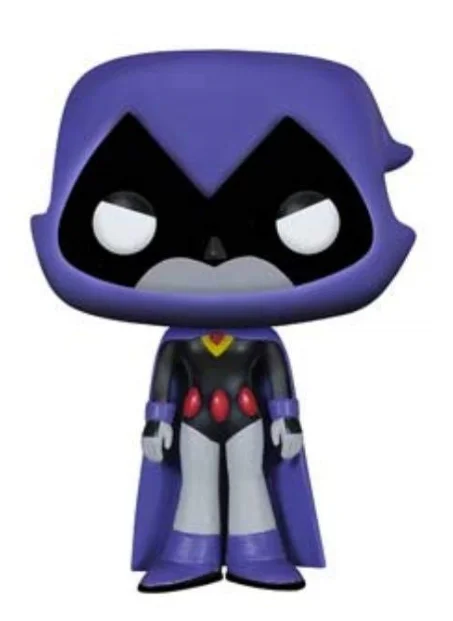 Funko Pop Teen Titans Go RAVEN 108# виниловые фигурки игрушки куклы Коллекция ПВХ экшн игрушки рождественские подарки - Цвет: 108 no box