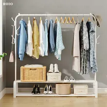 Porte manteau en métal multifonctionnel, cintre à vêtements, support de sol, armoire à chaussures de maison, support de séchage de balcon, support organisateur peu encombrant