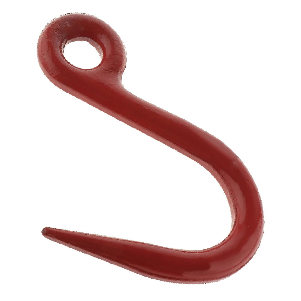 G80 Grade Steel Eye Foundry Hook, Painted Finish, Durable, Strong, Waterproof 2204lbs Working Load Limit