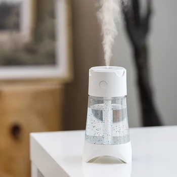 

300Ml Humidifier Essential Oil Diffuser LED Night Light USB Aromatherapy Car Air Freshener Fluorescent Bottle Night Light Water