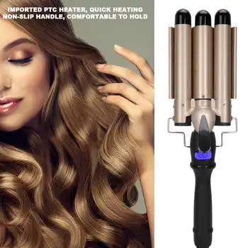 

Professional Electric Hair Curler Curling Iron Hairdressing Styling Tools EU Plug 110-240V