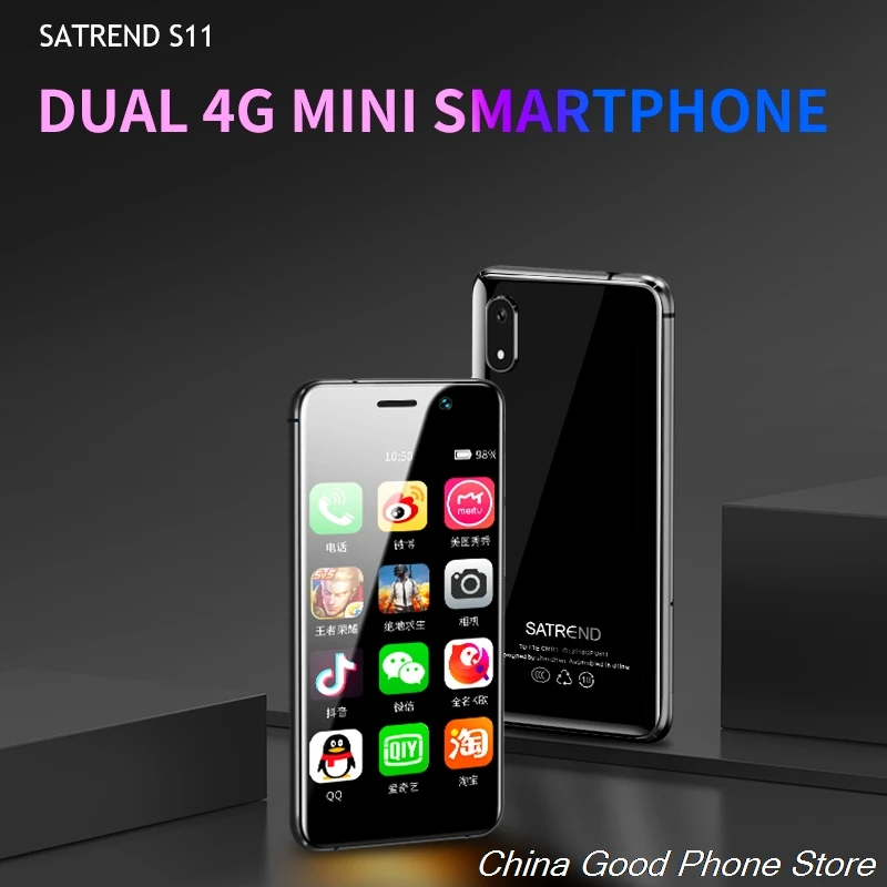 2G Ram 16G Rom маленький 4G Мини-смартфон S11 Android 7,1 мобильный телефон MTK6739 две sim-карты 3,2 дюймов мобильный телефон Google Play Store