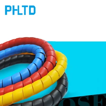 

2m Line Organizer Pipe Protection Wrap Winding Cable Wire Protector Cover Tube Wire winding tube Colorful wire wrap