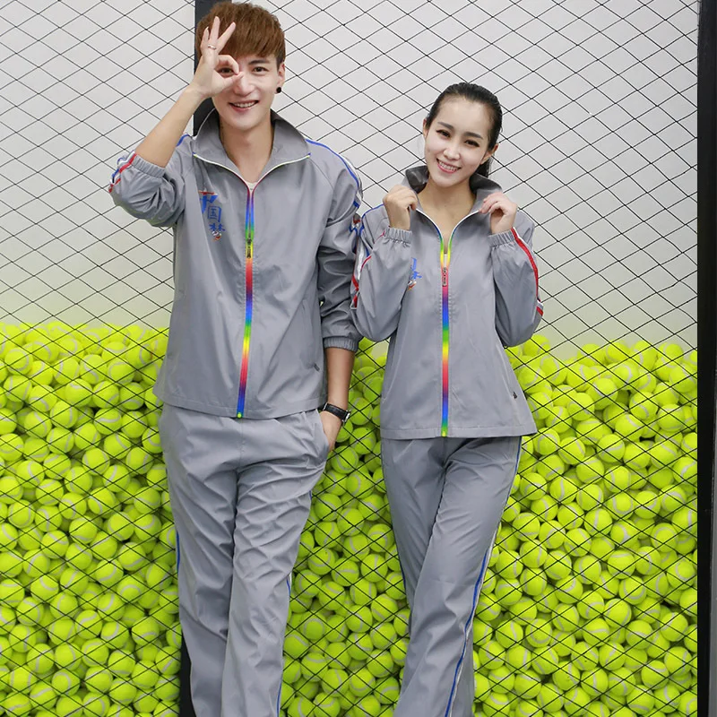

China Dream Men And Women High School Junior High School School Uniform Business Attire Couples Sports Set Groups Sports Trainin