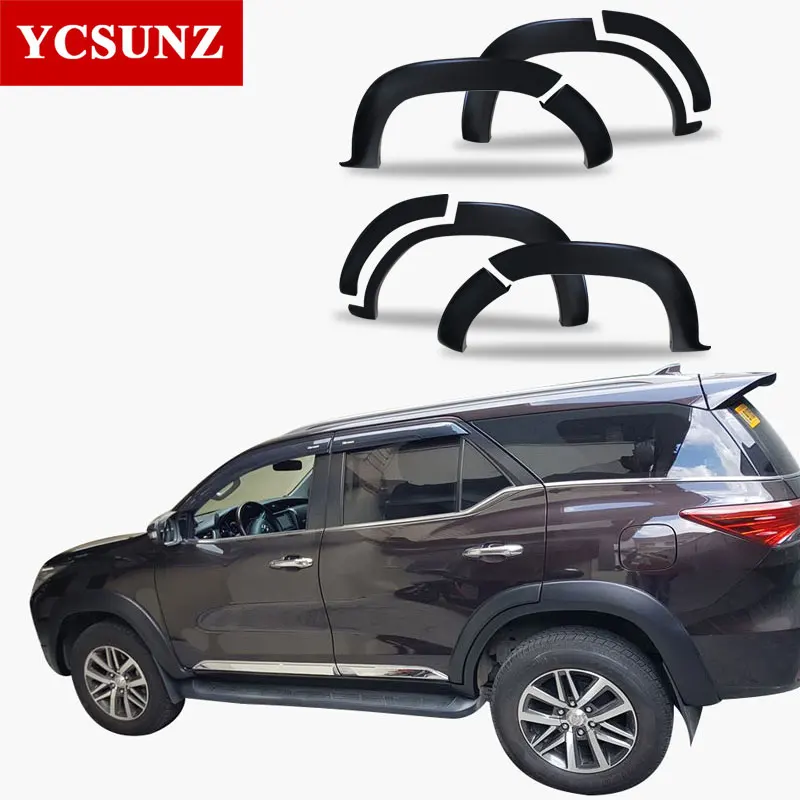Колесные арки крылья вспышки для Toyota Fortuner Hilux SW4 2016 2017 2018 2019|fender flares|fender flares for