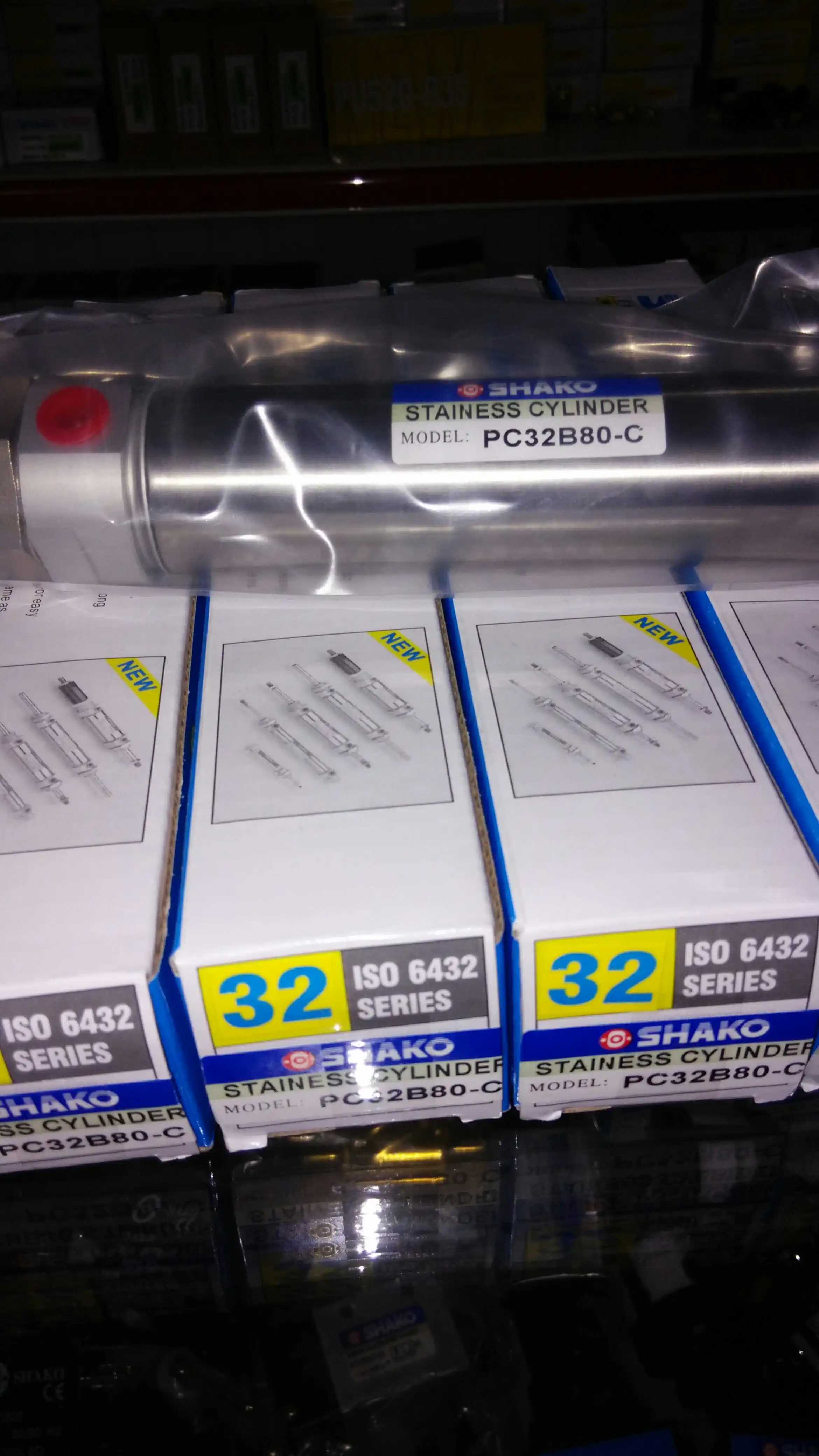 SHAKO STAINESS Cylinder MODEL pc32b80-c
