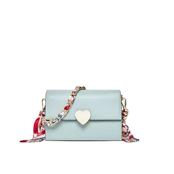 

fashion new wave spring &summer fashion underarm bag genuine leather handbag love chain bag shoulder messenger bag bolso mujer