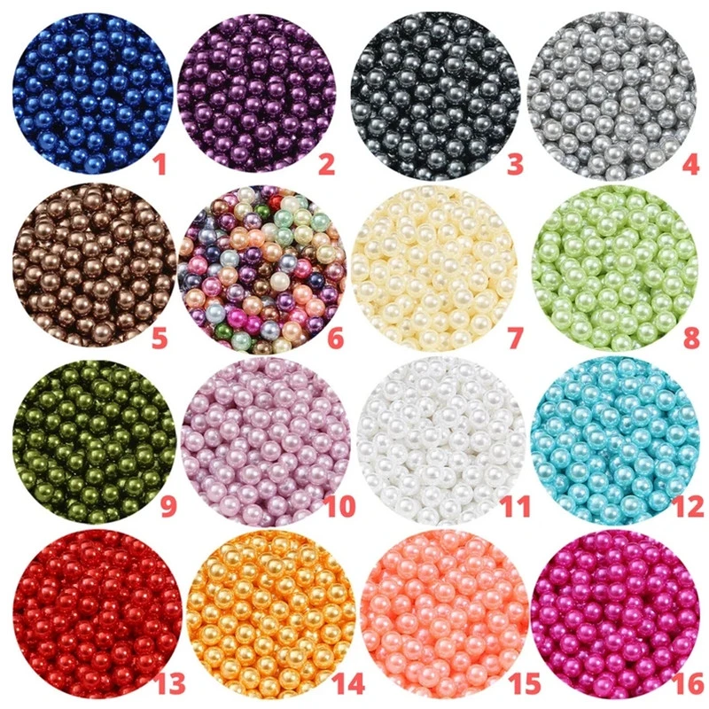 Perlas De Color De No Perlas Sueltas De Perlas Abs De 10 Mm Perlas De Color De No Perlas Sueltas De Perlas Abs De 10 Mm