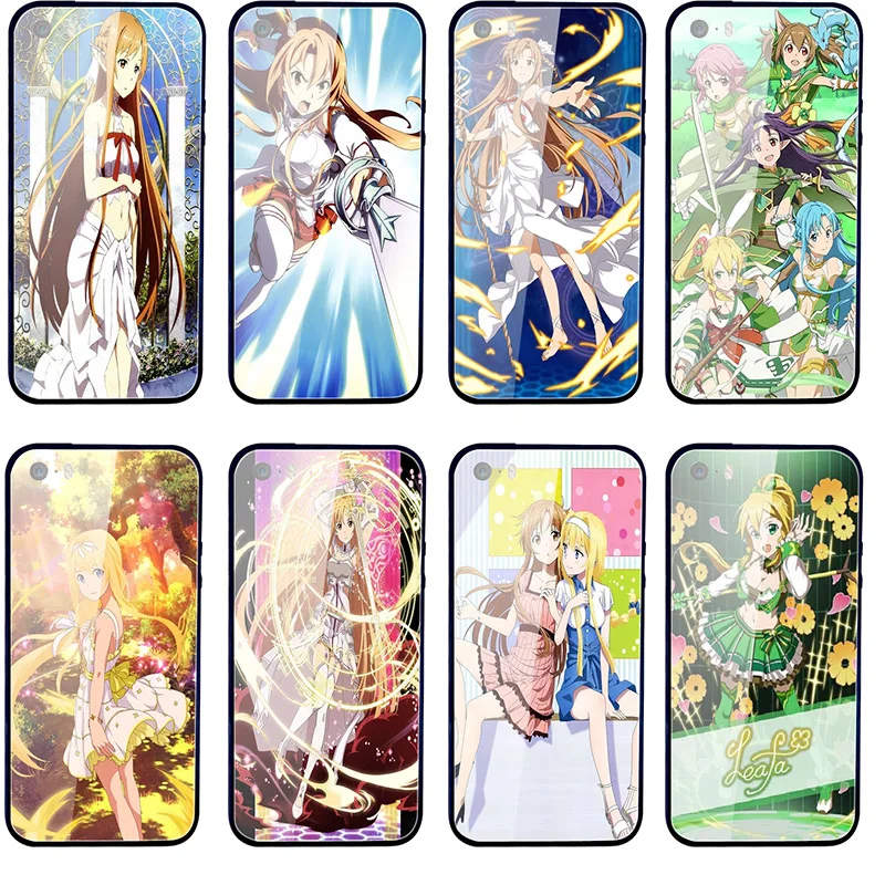 Обувь для вечеринки в Стиле косплей Sword Art Online алисизация: iPhone 6S 5 5S SE 2020 6 7 8 plus X XR XS 11