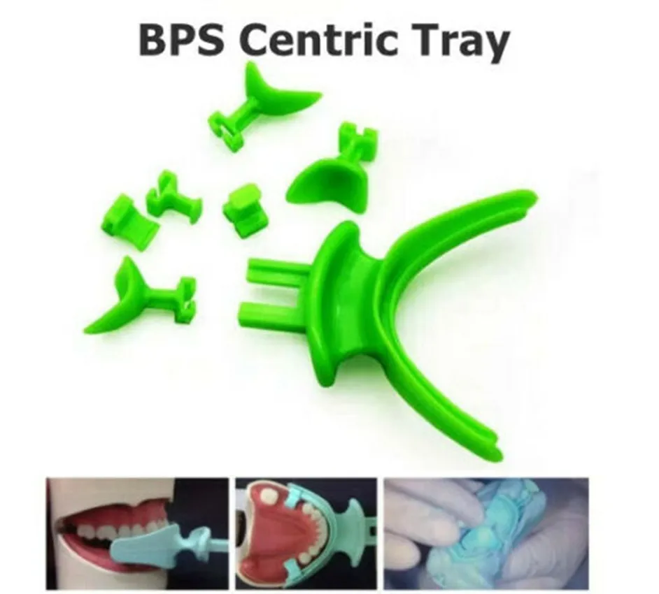 10SetsDentalCentricTrayImpressionTraysBPSOcclusalPosition