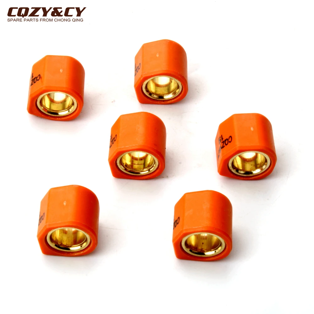 Enhanced Racing Roller Set - 6 Piece Adjustable Weight Set (20x17mm)