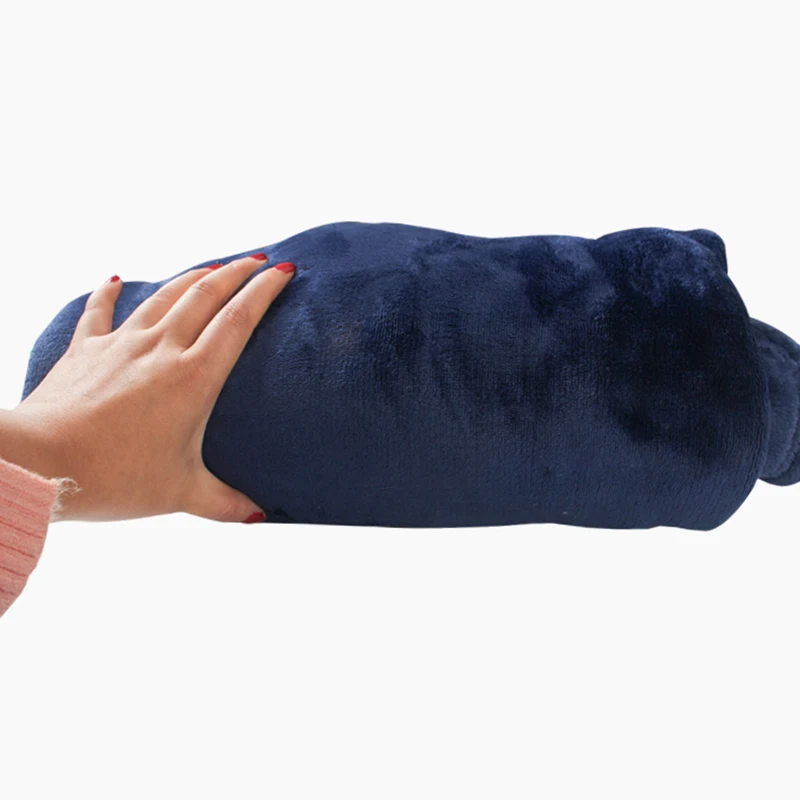 Микрофибра плюшевое Коралловое флисовое шерстяное одеяло с рукавами супер мягкое теплое наружное карманное худи для взрослых зимнее одеяло с капюшоном s
