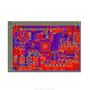 

UDB1000 Series DDS Function Signal Source Module Signal Generator With 60MHz Frequency Meter Sweep Counter