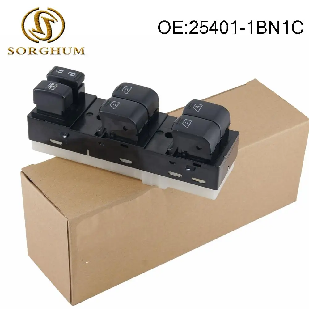 25401 1BN1C Новый переключатель стеклоподъемника управления питанием для Nissan Infiniti FX35