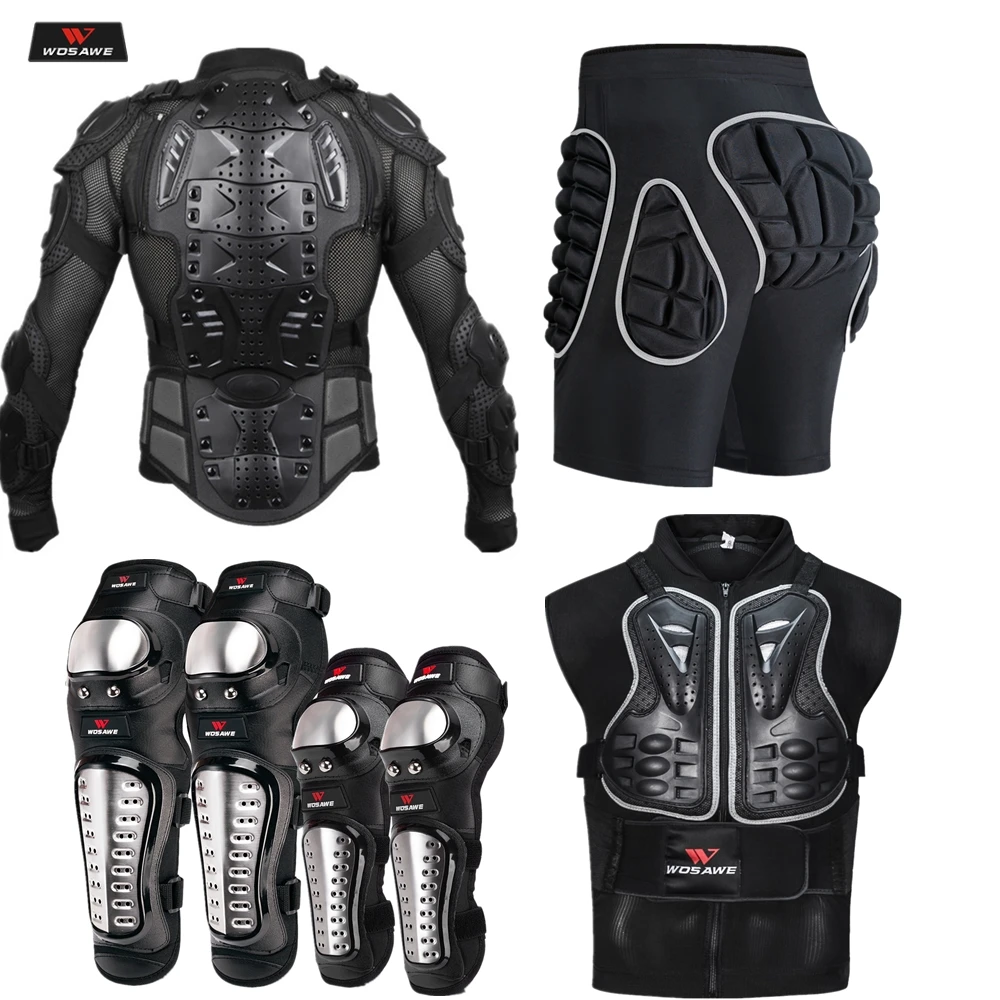 WOSAWE armadura deportiva de Motocross para hombre, Protector de malla