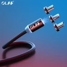 1 м 2 м Магнитный кабель usb type C для huawei P30 samsung Micro USB кабель Быстрая зарядка USB шнур для iphone 11 Магнитный зарядный кабель